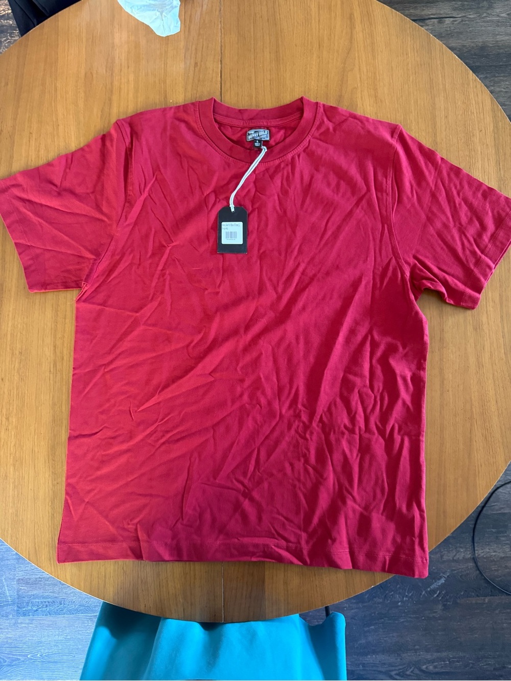 Benny Gold Fall Basic Tee - Burgundy